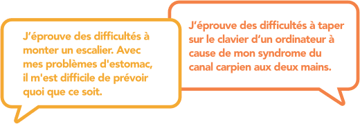 Les symptômes de l’amylose hATTR ont une incidence sur les activités quotidiennes