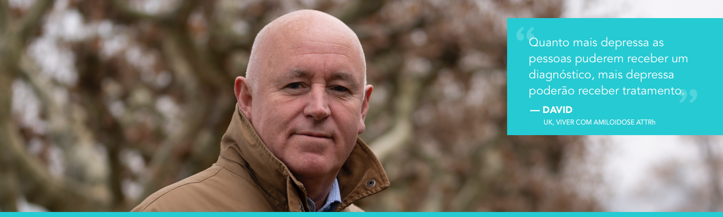 Citação sobre a Esperança para a Comunidade da Amiloidose hATTR