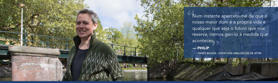 Citação Sobre a Aceitação Após um Diagnóstico de Amiloidose hATTR